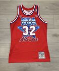Lakers Magic Johnson size 40 medium Authentic Mitchell and Ness Allstar Red NWOT