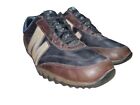 Merrell Moto Men's Brown Black Leather Casual Comfort Lace Up Shoes Size 11 M