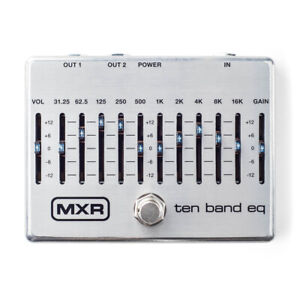 MXR M108S Ten Band EQ Pedal for Electric Guitar