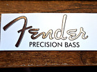 2-Pack Precision Bass B-Stock Headstock Decal Bass Metallic Silver Waterslide
