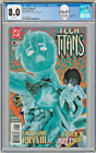 George Perez Pedigree Collection CGC 8.0 ~ Teen Titans 8 Pérez & Dan Jurgens Art