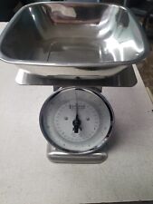 salter brecknell stainless steel butcher dial scale