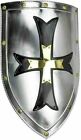 Medieval Templar Viking Crusader Warrior Metal Shield 28