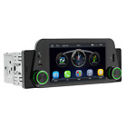 5IN Single 1 Din For Apple CarPlay Android Auto Car Stereo Radio Bluetooth FM