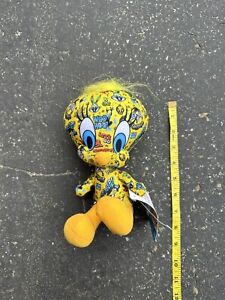 Looney Tunes Sticker Bomb Tweety Bird Stuffed Animal Plush Figure Toy 9