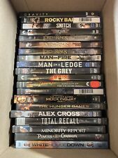 Lot of 35 Assorted DVD Movies Action Drama DVDs