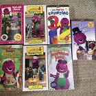 Barney VHS Lot Of 7 Barney & Friends Musical Sing Along Barney Movie & TV Show