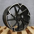 GIOVANNA PISTOLA Gloss Black Machined Face 20x8.5 +25 5x120.65 Wheel Singe Rim (For: Chevrolet S10 Blazer)
