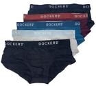 Dockers Mens Multi-Color Underwear Bikini Briefs 100% Cotton Tag Free -5 Pk -LG