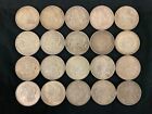Lot of (20) 90% Silver 1921 Morgan Dollars, Varying Conditions and Mints