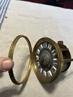 Antique B K & C Japy Freres French Clock Movement & Dial, Bezel parts repair old