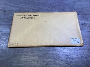 1957 U.S. Mint Proof Set Complete Sealed/Unopened Envelope-042224-50