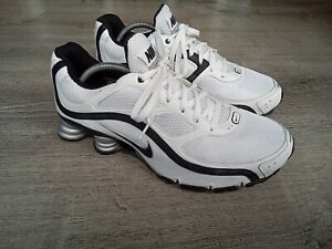 Nike Shox Turbo 9 2009 OG White Black 366410-101 Men's Size 11.5 Sneakers