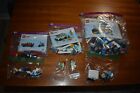 LEGO Lot 60386 Recycling Truck 60382 Vet Van Rescue 60392 Police Bike Used City