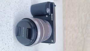 Sony Alpha Alpha NEX-F3 16.1MP Digital Camera - Black lens 18-55