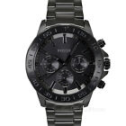 FOSSIL Bannon Mens Multifunction Watch Black Dial Day Date Stainless Steel Band