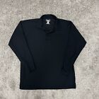 $58 Vertx Coldback Polo Shirt Men's Medium Black Long Sleeve Tactical Workwear