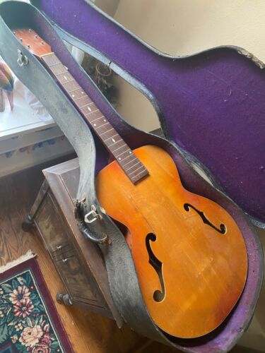 New Listing30's-40's Antique Kay arch top guitar, Luthiers special needs repair