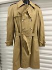 Vintage Member's Only Trench Coat with belt size 40 R
