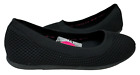 Skechers Women's Cleo Sport Stretch Fit Slip On Flats #158198 Black Size:9 82XY