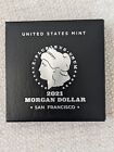 2021-S Morgan Silver Dollar San Francisco in Original Box w/COA