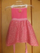 Disney Princess Aurora Pink Apron/ Dress  Ages 4+