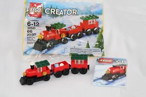 LEGO CREATOR: Christmas Train (30543) Retired, Used, Complete, Good condition