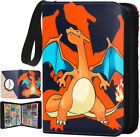 Card Binder for Pokemon Cards Holder Fits 900 Cards w/ 50 Removable Sleeves TCG