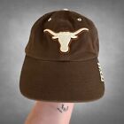 '47 Texas Longhorns Hat Brown Adjustable Strap Logo Dad Hat Baseball College Cap