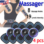 4 Packs Portable Mini Electric Neck Back Massager Whole Body Massage Stimulator