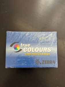 Zebra 800015-440 YMCKO True Colours Ribbon i series Card Printer 200 Prints New