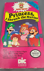 Mario Bros Super Show Princess I Shrunk the Marios 1989 VHS Video Tape