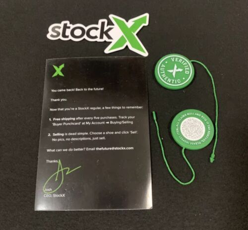 StockX Tag + Sticker + Card Bundle