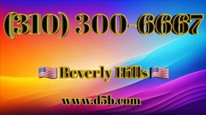 310 vanity Easy phone number  (310) 300-6667  Beverly Hills