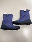 Columbia Minx Slip III Boot Women’s Size 10 Blue Insulated Winter Snow