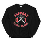 01 Hells Angels Hammer Black Sweatshirt Support81 Big Red Machine