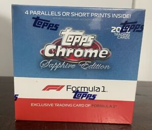 2021 Topps Formula 1 F1 Chrome Sapphire Edition Hobby Box