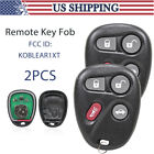 2 For 2001 2002 2003 2004 005 Buick Lesabre Keyless Entry Remote Control Key Fob (For: 2001 Buick)