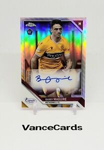 New ListingBarry Maguire RC Refractor Auto 2021-22 SPFL Scottish Topps Chrome Soccer Rookie
