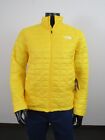 NWT Mens TNF The North Face Thermoball ECO Insulated FZ Puffer Jacket - Yellow