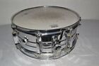 1980s Vintage Chrome Snare Drum, Korean, Good Working Condition REMO HEADS