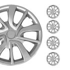 15 Inch Wheel Covers Hubcaps for Chevrolet Silver Gray (For: Chevrolet S10)