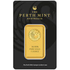 1 oz. Gold Bar - Perth Mint - 99.99 Fine in Assay
