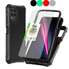 For T-Mobile REVVL 6x/6x Pro 5G Phone Case Full Shockproof Cover+Tempered Glass