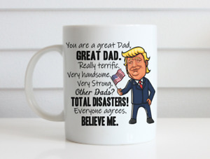 New ListingTrump Mug for Dad, Funny Gift For Dad White 11Oz Coffee Mug