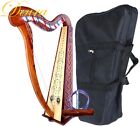 DEURA Celtic Irish LEVERS FLOOR Harp 29 Strings 42