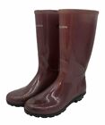 Columbia Tall Rain Boots Women’s Size 9 Purple Comfort Rubber Waterproof