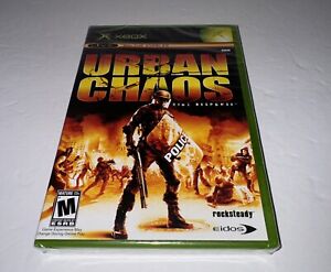 Urban Chaos: Riot Response (Microsoft Xbox, 2006) NEW FACTORY SEALED