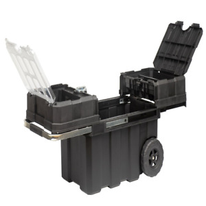 Portable Tool Box Heavy Duty Storage Case Impact Resistant Rolling Organizer Pro