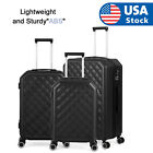 20/24/28in Luggage Sets ABS Suitcase W/TSA lock&Spinner Wheels Business Trolley